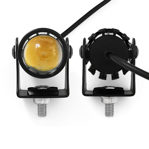 2x 60W LED Driving Fog Light Amber White Projector Lamp Headlight Motorcycle ATV - Picture 5 of 14