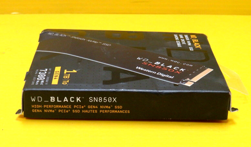 👌❤😍 NEW Western Digital WD Black SN850X 1TB GEN 4 SSD Game Drive WDBB960010BNC - Picture 6 of 6