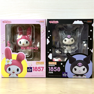 Sanrio Nendoroid Onegai My Melody Kuromi Figure set Good Smile