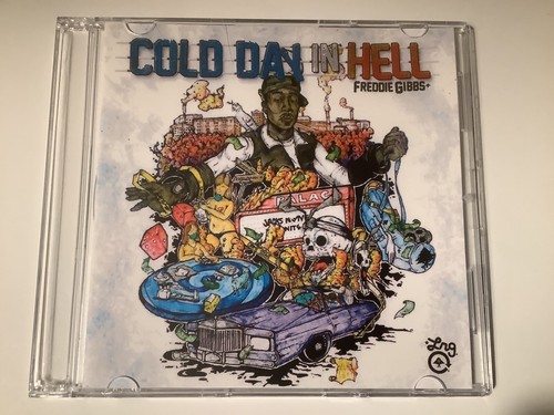 Freddie Gibbs - Cold Day In Hell CD 2011 promo mix tape 2 chainz juicy j