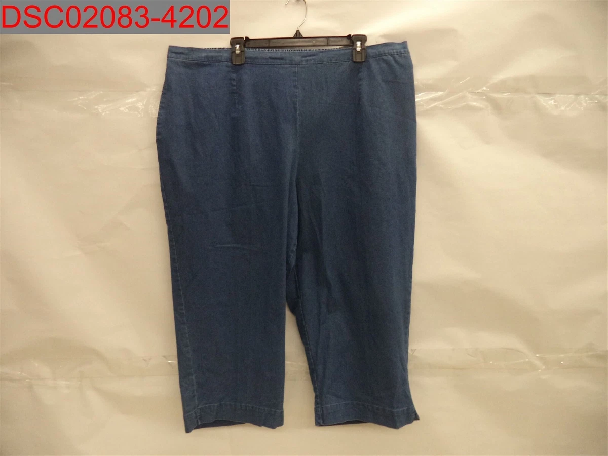Pantaloni In Denim Alfred Dunner Per Donna – Leggeri, Misto Cotone E Spandex, Taglie Forti