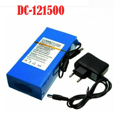 DC-12150 12V DC Rechargeable 15000mAh Portable Battery Pack for CCTV CAMERA