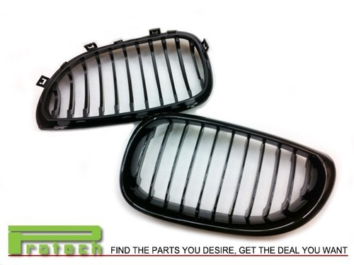 OEM Jet Black Front Grille Grill For 2004-2010 E60 525i 528i 530i 535i 550i M5  - Bild 1 von 3