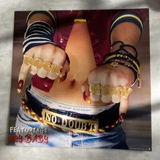 No Doubt 2001 Rock Steady 2 Sided promo poster/flat Flawless New Old Stock