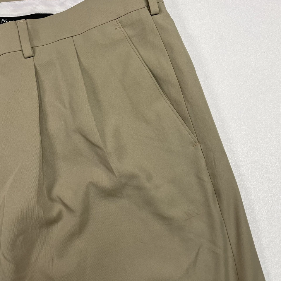 Pantalones Cortos Alan River Para Hombre 44 Tostado Rendimiento Golf Chino MEDIDAS 42 Foto 2 de 4