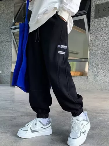 Kids Boys Joggers Baggy Sweatpants Casual Trousers Hiking Pants Picnic Bottoms - Picture 11 of 39