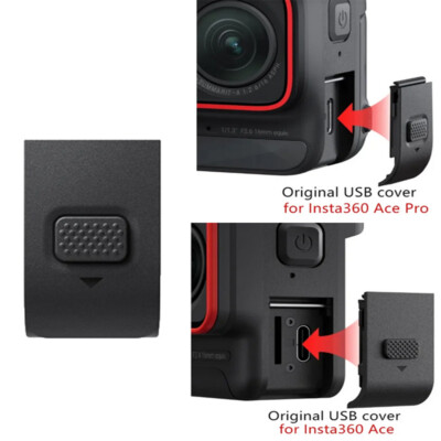 Replacement Waterproof Cover For Original Charging Port For Insta360 Ace/Ace Pro