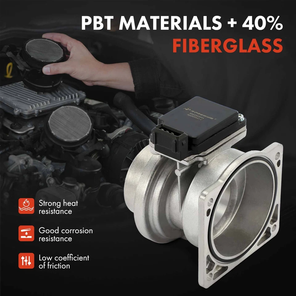 Sensor de flujo de masa de aire para Nissan Sentra 91-94 Tsuru 93-96 NX Infiniti G20 L4 2,0 L Foto 3 de 4