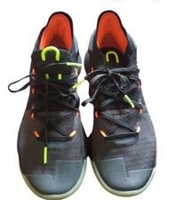 RARE Under Armour Basketball Shoe Black Orange Size 6Y Youth Stephen Curry 306