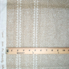 Parkertex Ciara Chantilly Upholstery Fabric Woven Beige 54x42 - Ombre FLAW READ