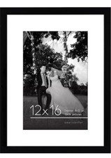 12 x 16 picture frame black