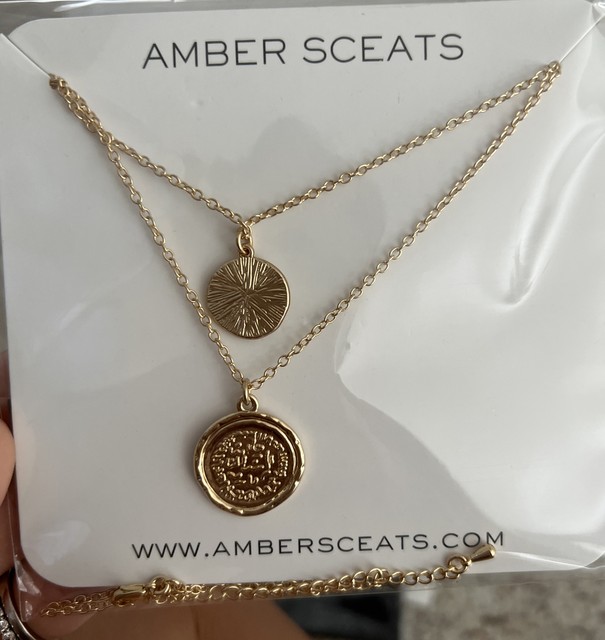 Amber Sceats Double Layered Coin 