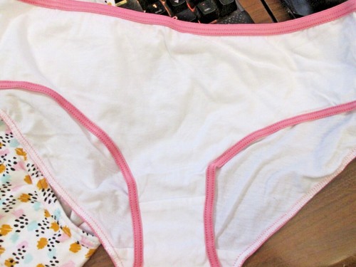 New Hanes,Fruit Loom Etc ❤️ Size 12 ❤️ Girls' Bikini Briefs 4 Pk Choice of Group - Picture 76 of 219