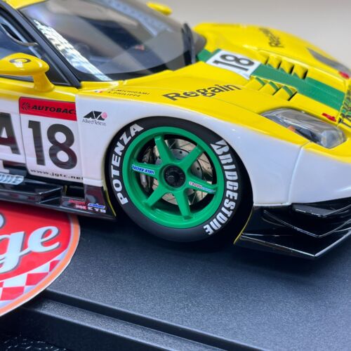 AUTOart 1/18 2003 JGTC TAKATA DOME NSX #18 GT500 Honda Acura yellow 80399 - Picture 16 of 20