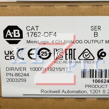 1PCS New Allen-Bradley 1762-OF4 SER.B PLC Module In Box*