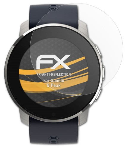 atFoliX 3x Beschermfolie voor Suunto 9 Peak Screen Protector mat&schokbestendig - Zdjęcie 3 z 9