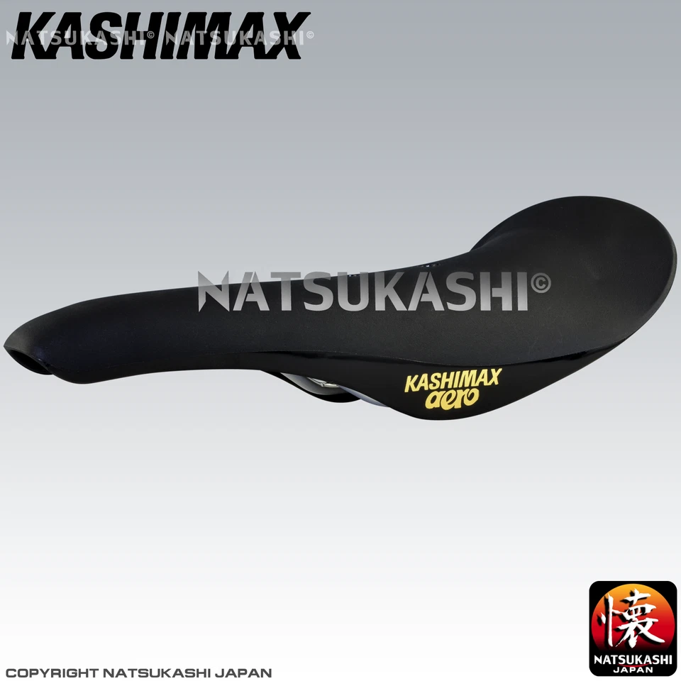 Kashimax AERO saddle - Old School BMX - Black Red Blue Yellow Pink Green White - Image 3 of 4