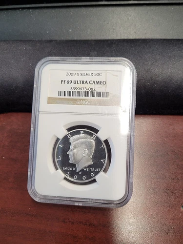 2009-S SILVER  Kennedy Half Dollar NGC PF 69 ULTRA CAMEO  NGC