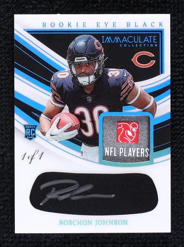 2023 Panini Immaculate Collection Roschon Johnson #REBJ-RJN