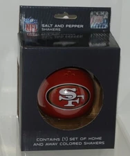 NFL Licensed Boelter Brands LLC San Francisco 49ers Salt Pepper Shakers