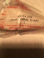 NOS Kawasaki Brake Pedal Shaft H1 43004-006