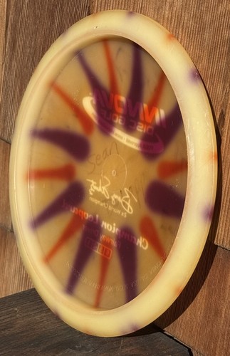 Innova Champion Leopard Barry Schultz 2x Fairway Driver 175g Dyed White Foil - Picture 4 of 4