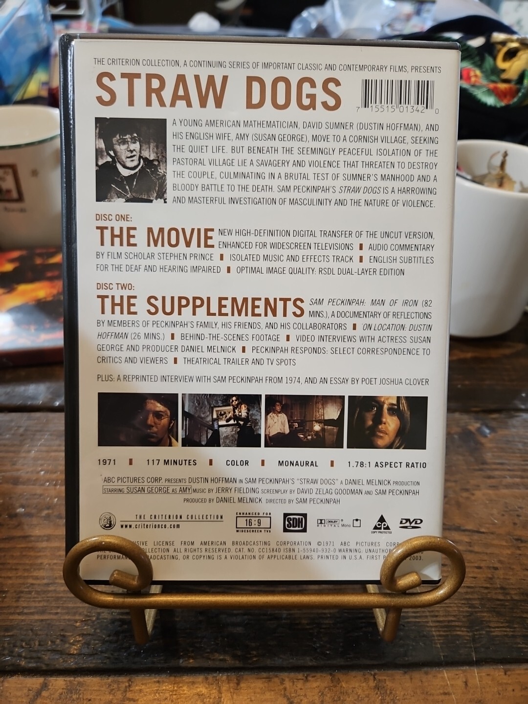 Straw Dogs (DVD, 2003, Criterion Collection) 715515013420 eBay