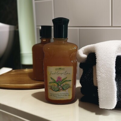Vintage BATH & BODY WORKS Fresh Ginger Lime Shower GEL BODY WASH 10 fl. oz. RARE