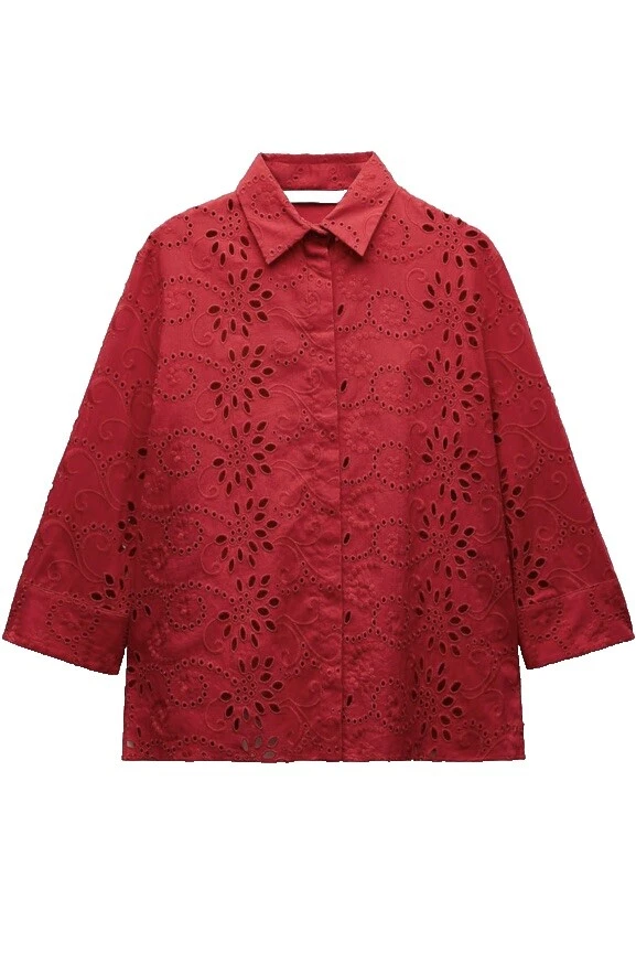 Zara Embroidered Tops for Women
