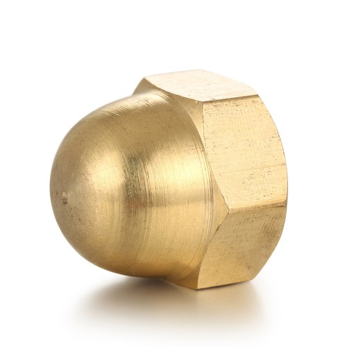 Brass Dome Nuts To Fit Metric Bolts Pitch M3 M4 M5 M6 M8 M10 M12 M14 M16 M18 M20 - Picture 3 of 6