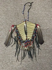 Native American Breastplate Northern Michigan Tribe Potawatomi Indians