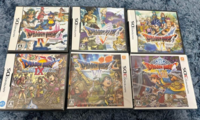 Lot 6 Dragon Quest 4 5 6 7 8 9 set NINTENDO DS 3DS Japan Ver Lot 6 Dragon Quest 4 5 6 7 8 9 set NINTENDO DS 3DS Japan Ver