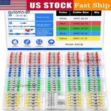 500/160 Waterproof Solder Stick Seal Sleeve Heat Shrink Butt Wire Connectors Kit