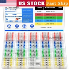 500/160 Waterproof Solder Stick Seal Sleeve Heat Shrink Butt Wire Connectors Kit