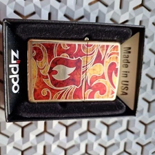 28975 Zippo Shield Brass