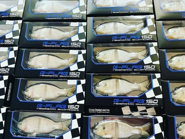 Grow Design Works G-Flag 150 #202 re-MABUNA Soft Lure Swimbait