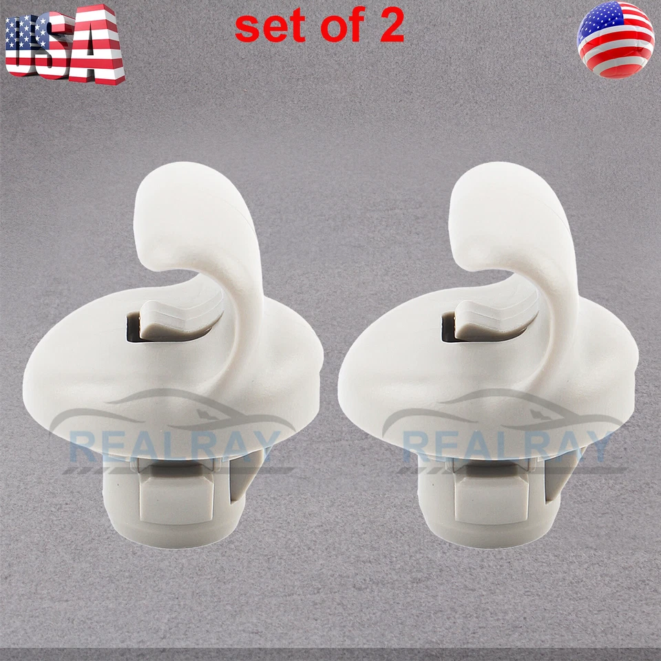 2 зажима для солнцезащитного козырька кронштейн крюк для Nissan Frontier Pathfinder Sentra 350Z - Изображение 2 из 4