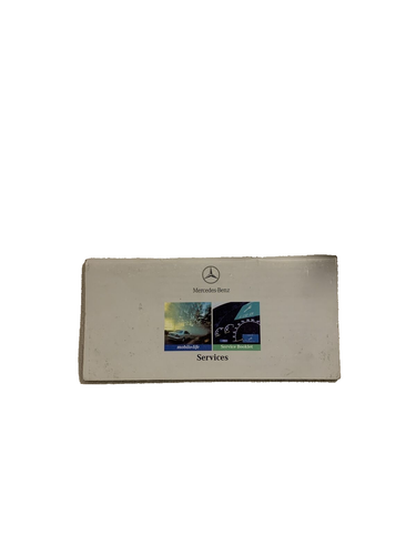 MERCEDES-BENZ SERVICE BOOK 13 Stamps No Vehicle Details M A C E S SLK CLK SL