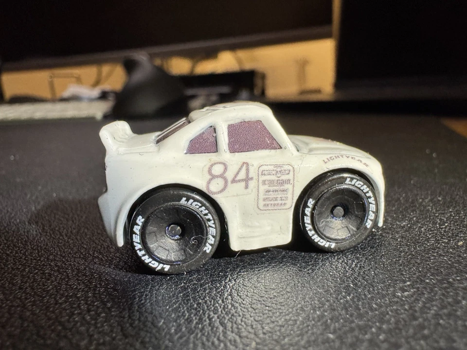 *** CUSTOM *** Mini Disney Pixar die cast- Apple Racer #84 - Image 3 of 4