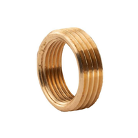 "Messing Gewinde-Fitting Reduzierring 3/4\" Ig (DN20) - 1\" Ag (DN25) - Schwere Aus"