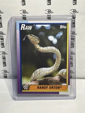 2021 Topps Heritage #33 Randy Orton Image Variation Viper Snake SSP