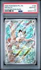 2025 Pokemon PFL En Phantasmal Flames Meowth Illustration Rare #106 PSA 10 Gem