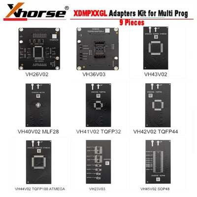 XHORSE XDMPXXGL Series Second Generation Programmer Adapters Kit for Multi Prog