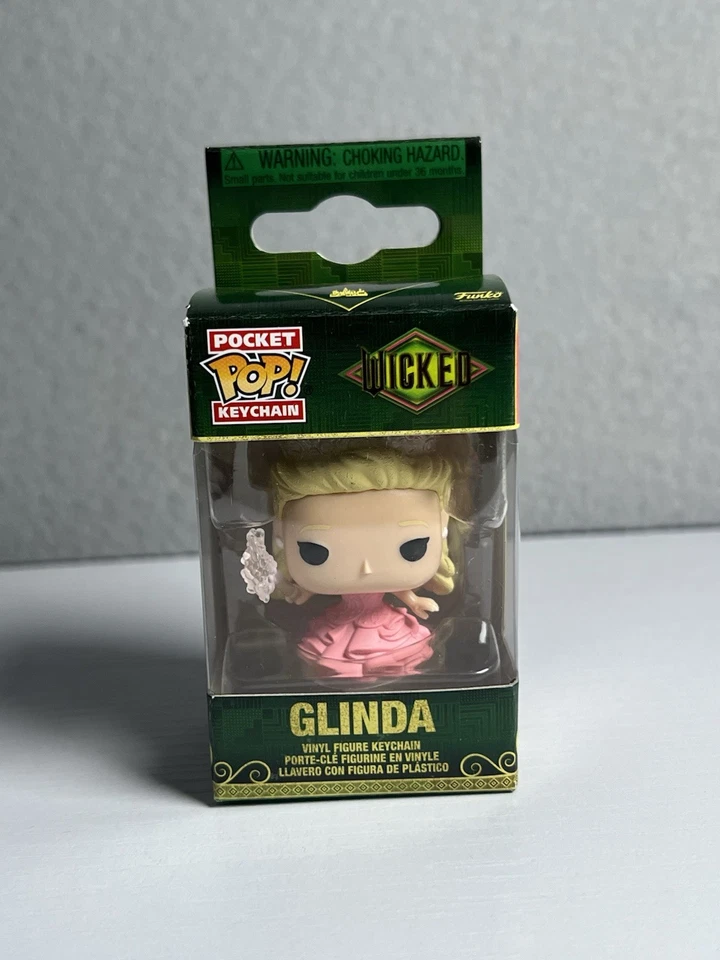 Funko Pocket Pop! Llavero Wicked Glinda (Buena Bruja) Figura Vinilo Coleccionable Foto 3 de 4