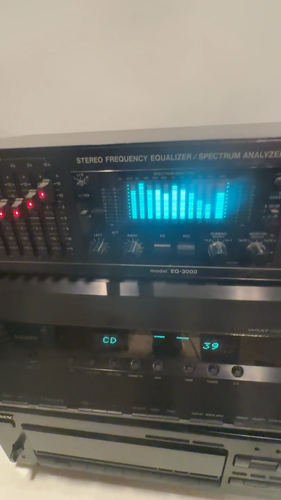 BSR EQ-3000 Stereo Frequency Equalizer - 10 Band Tested Works Great SEE VIDEO - Video 1 of 1