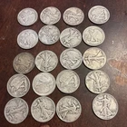FULL DATES  Roll of 20 $10 Face Value 90% Silver Walking Liberty Half Dollars