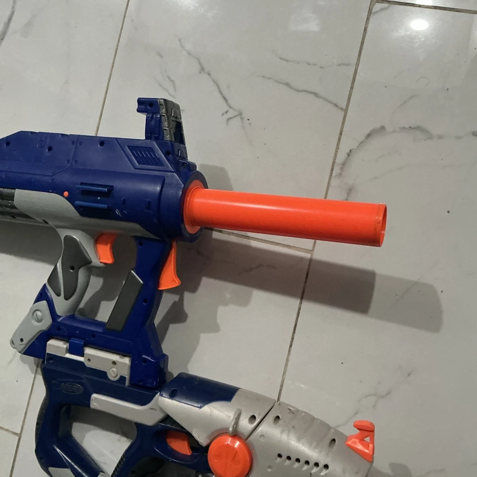 Rare Blue Nerf Titan AS-V.1 N Strike Elite WORKING W/ Hornet AS-6 - Image 3 of 4