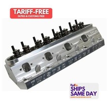 Trick Flow Tfs-52516601-c01 One Natural Aluminum Sbf 190cc Cylinder Head 66cc A