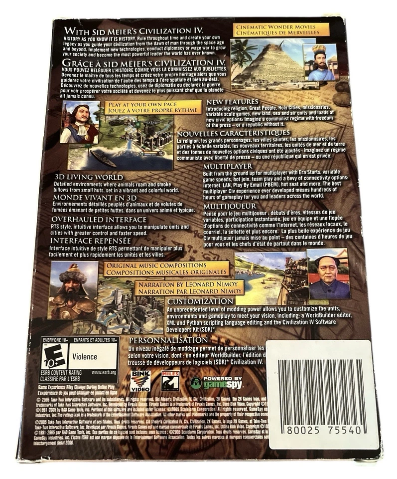Sid Meier's 4 Civilization Game of the Year Edition PC Game - Image 2 of 3