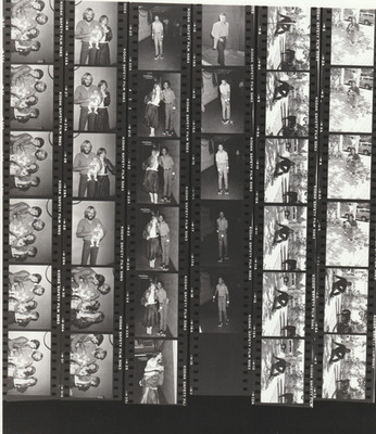 Contact Photo Sheet & Negatives Susan Richardson Bridges Tai Babilonia Gardner